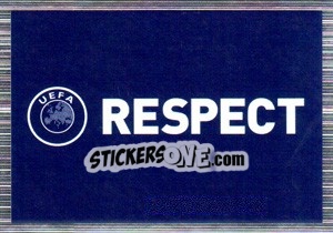 Sticker UEFA Respect - UEFA Euro Poland-Ukraine 2012. Deutschland edition - Panini