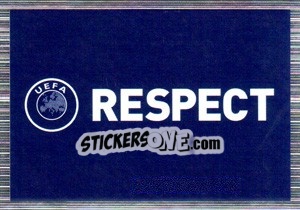 Sticker UEFA Respect - UEFA Euro Poland-Ukraine 2012. Deutschland edition n. 5 - Panini