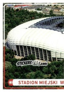 Sticker Stadion Miejski w Poznaniu - UEFA Euro Poland-Ukraine 2012. Deutschland edition n. 10 - Panini