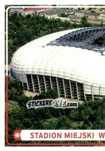 Sticker Stadion Miejski w Poznaniu - UEFA Euro Poland-Ukraine 2012. Deutschland edition - Panini