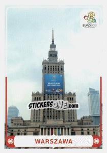 Sticker Warszawa - UEFA Euro Poland-Ukraine 2012. Deutschland edition - Panini