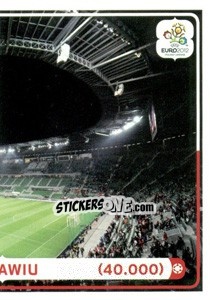 Sticker Stadion we Wrocławiu - UEFA Euro Poland-Ukraine 2012. Deutschland edition n. 17 - Panini