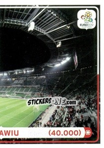 Sticker Stadion we Wrocławiu - UEFA Euro Poland-Ukraine 2012. Deutschland edition - Panini