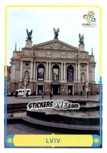 Sticker Lviv - UEFA Euro Poland-Ukraine 2012. Deutschland edition n. 25 - Panini