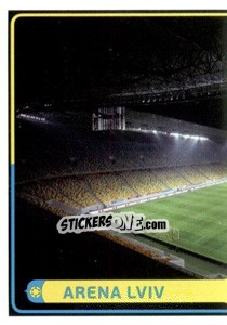 Sticker Arena Lviv - UEFA Euro Poland-Ukraine 2012. Deutschland edition - Panini