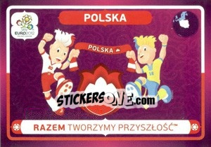 Sticker Razem Tworzymy przyszłośc - UEFA Euro Poland-Ukraine 2012. Deutschland edition n. 30 - Panini