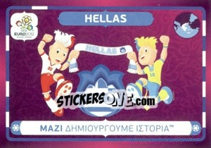 Figurina ΜΑΖΙ ΔΗΜΙΟΥΡΓΟΥΜΕ ΙΣΤΟΡΙΑ - UEFA Euro Poland-Ukraine 2012. Deutschland edition - Panini