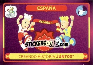 Sticker Creando historia juntos - UEFA Euro Poland-Ukraine 2012. Deutschland edition - Panini