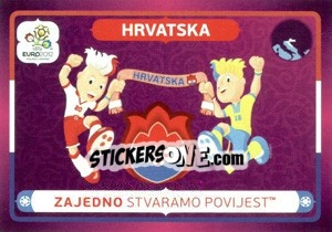 Sticker Zajedno stvaramo povijest