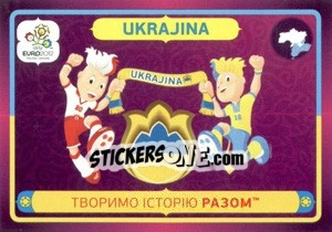 Sticker Творимо історію разом - UEFA Euro Poland-Ukraine 2012. Deutschland edition - Panini