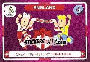 Sticker Creating History Together - UEFA Euro Poland-Ukraine 2012. Deutschland edition - Panini