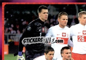 Sticker Team - Polska - UEFA Euro Poland-Ukraine 2012. Deutschland edition - Panini