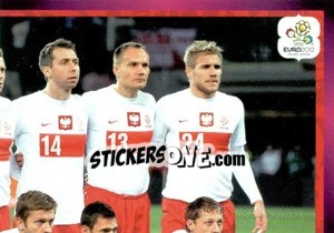 Figurina Team - Polska - UEFA Euro Poland-Ukraine 2012. Deutschland edition - Panini