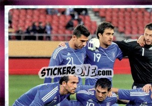 Sticker Team - Hellas - UEFA Euro Poland-Ukraine 2012. Deutschland edition - Panini