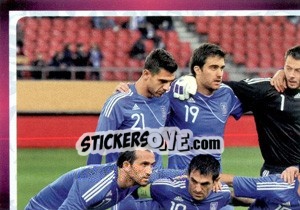Sticker Team - Hellas - UEFA Euro Poland-Ukraine 2012. Deutschland edition n. 80 - Panini