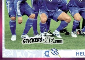 Sticker Team - Hellas - UEFA Euro Poland-Ukraine 2012. Deutschland edition n. 82 - Panini
