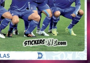 Sticker Team - Hellas - UEFA Euro Poland-Ukraine 2012. Deutschland edition n. 83 - Panini