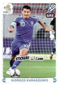 Sticker Giorgos Karagounis - UEFA Euro Poland-Ukraine 2012. Deutschland edition - Panini