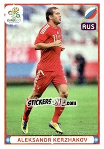 Sticker Aleksandr Kerzhakov - UEFA Euro Poland-Ukraine 2012. Deutschland edition n. 135 - Panini