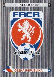 Sticker Badge - Ceská Republika - UEFA Euro Poland-Ukraine 2012. Deutschland edition n. 137 - Panini