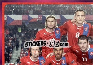 Sticker Team - Ceská Republika - UEFA Euro Poland-Ukraine 2012. Deutschland edition n. 138 - Panini