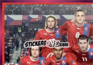 Sticker Team - Ceská Republika - UEFA Euro Poland-Ukraine 2012. Deutschland edition - Panini