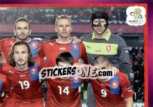Figurina Team - Ceská Republika - UEFA Euro Poland-Ukraine 2012. Deutschland edition - Panini