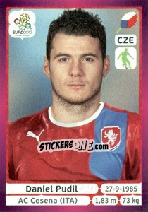 Figurina Daniel Pudil - UEFA Euro Poland-Ukraine 2012. Deutschland edition - Panini