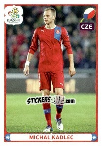 Sticker Michal Kadlec - UEFA Euro Poland-Ukraine 2012. Deutschland edition n. 163 - Panini