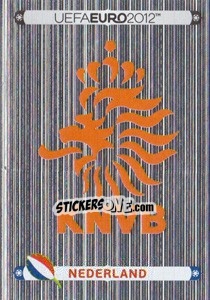 Sticker Badge - Nederland - UEFA Euro Poland-Ukraine 2012. Deutschland edition - Panini