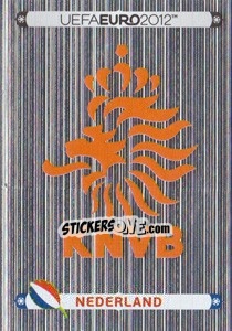 Sticker Badge - Nederland - UEFA Euro Poland-Ukraine 2012. Deutschland edition n. 166 - Panini