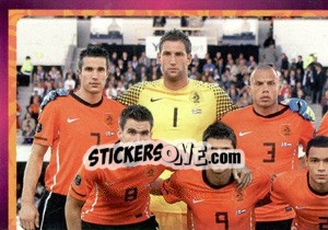 Sticker Team - Nederland - UEFA Euro Poland-Ukraine 2012. Deutschland edition n. 167 - Panini