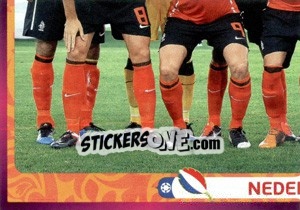 Sticker Team - Nederland - UEFA Euro Poland-Ukraine 2012. Deutschland edition n. 169 - Panini