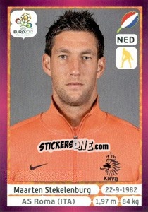 Sticker Maarten Stekelenburg - UEFA Euro Poland-Ukraine 2012. Deutschland edition n. 171 - Panini