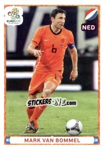 Sticker Mark van Bommel - UEFA Euro Poland-Ukraine 2012. Deutschland edition n. 191 - Panini