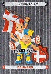 Cromo Official Mascot - Danmark - UEFA Euro Poland-Ukraine 2012. Deutschland edition - Panini