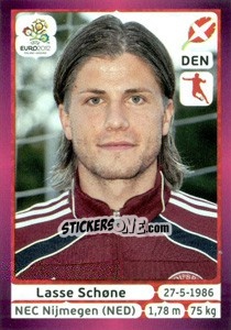 Figurina Lasse Schöne - UEFA Euro Poland-Ukraine 2012. Deutschland edition n. 216 - Panini