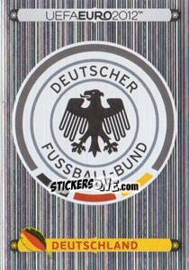 Sticker Badge - Deutschland - UEFA Euro Poland-Ukraine 2012. Deutschland edition n. 224 - Panini