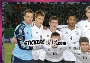 Sticker Team - Deutschland - UEFA Euro Poland-Ukraine 2012. Deutschland edition - Panini