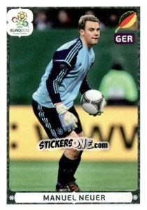 Sticker Manuel Neuer - UEFA Euro Poland-Ukraine 2012. Deutschland edition n. 249 - Panini
