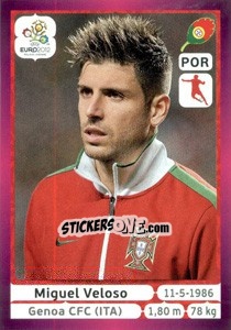 Sticker Miguel Veloso - UEFA Euro Poland-Ukraine 2012. Deutschland edition n. 270 - Panini