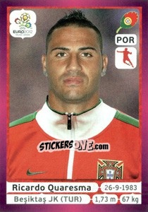 Cromo Ricardo Quaresma