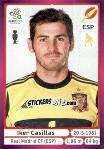 Sticker Iker Casillas