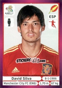 Cromo David Silva