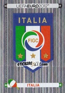 Figurina Badge - Italia