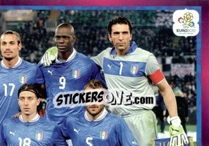 Figurina Team - Italia