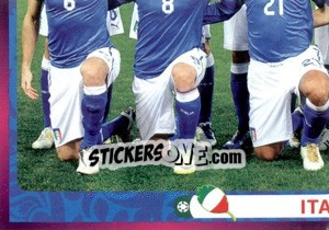 Sticker Team - Italia - UEFA Euro Poland-Ukraine 2012. Deutschland edition - Panini