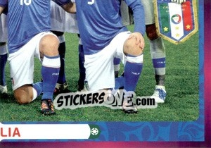 Sticker Team - Italia - UEFA Euro Poland-Ukraine 2012. Deutschland edition n. 315 - Panini