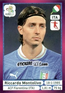 Figurina Riccardo Montolivo - UEFA Euro Poland-Ukraine 2012. Deutschland edition n. 328 - Panini