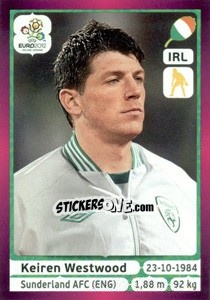 Sticker Keiren Westwood - UEFA Euro Poland-Ukraine 2012. Deutschland edition n. 346 - Panini